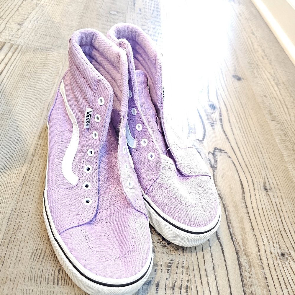 Lavender Purple High Top Van
